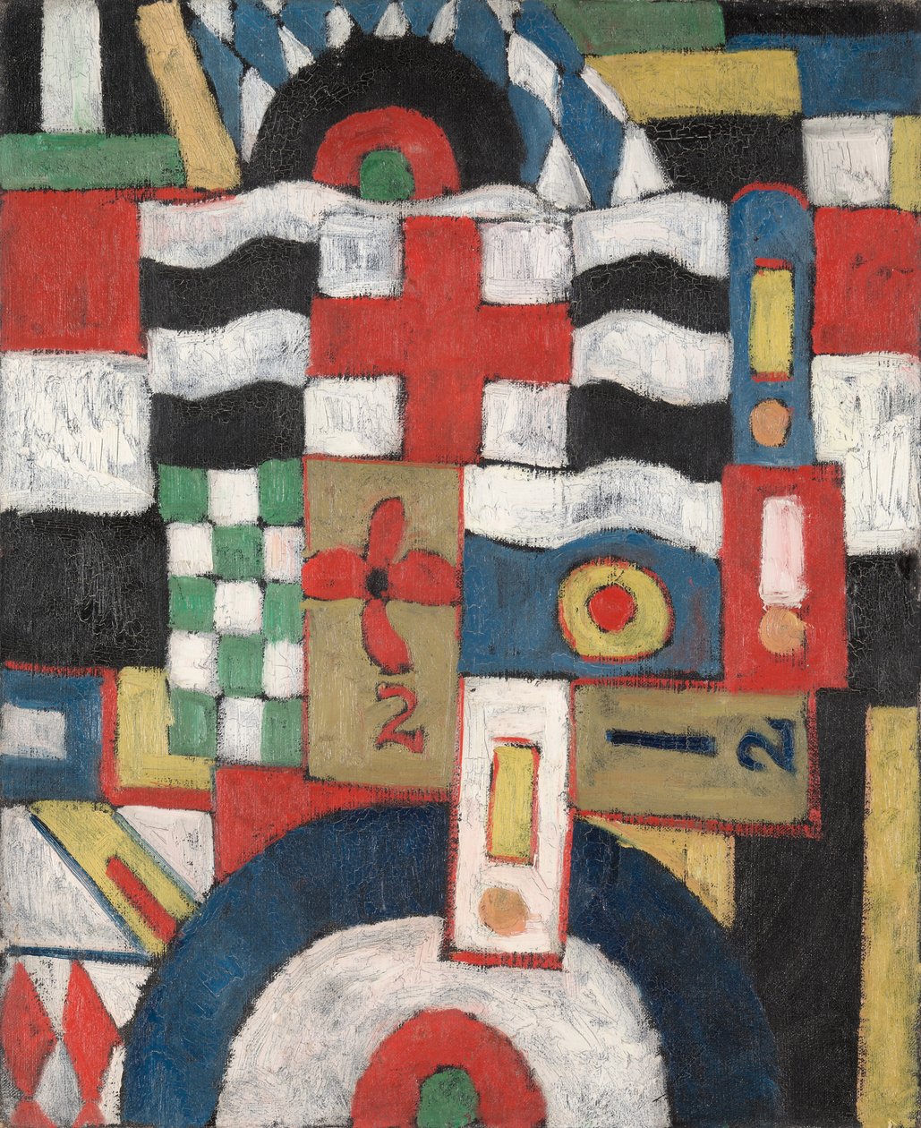 Vojenství, 1914-1915 od Marsden Hartley