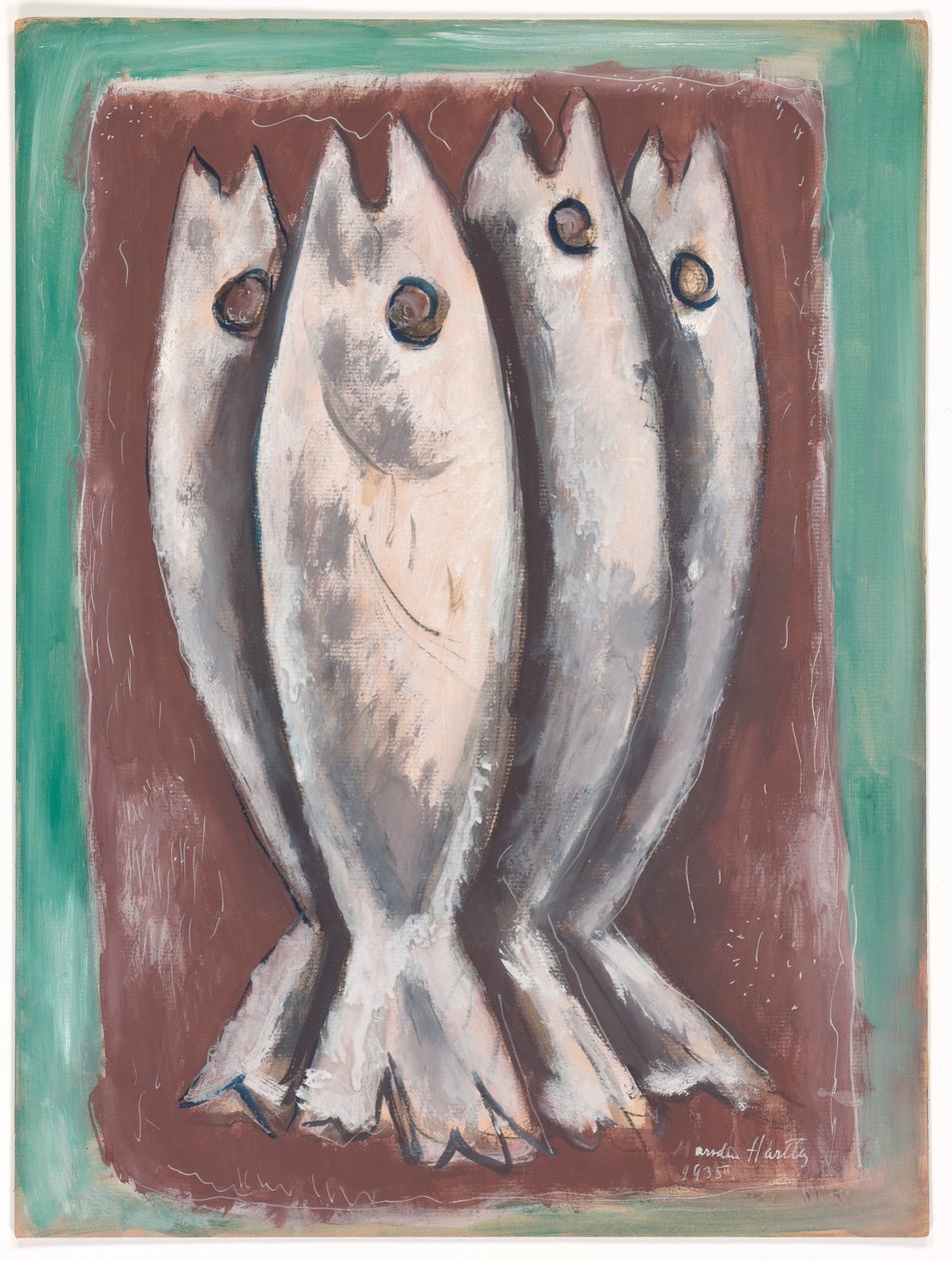 Mořští duchové od Marsden Hartley