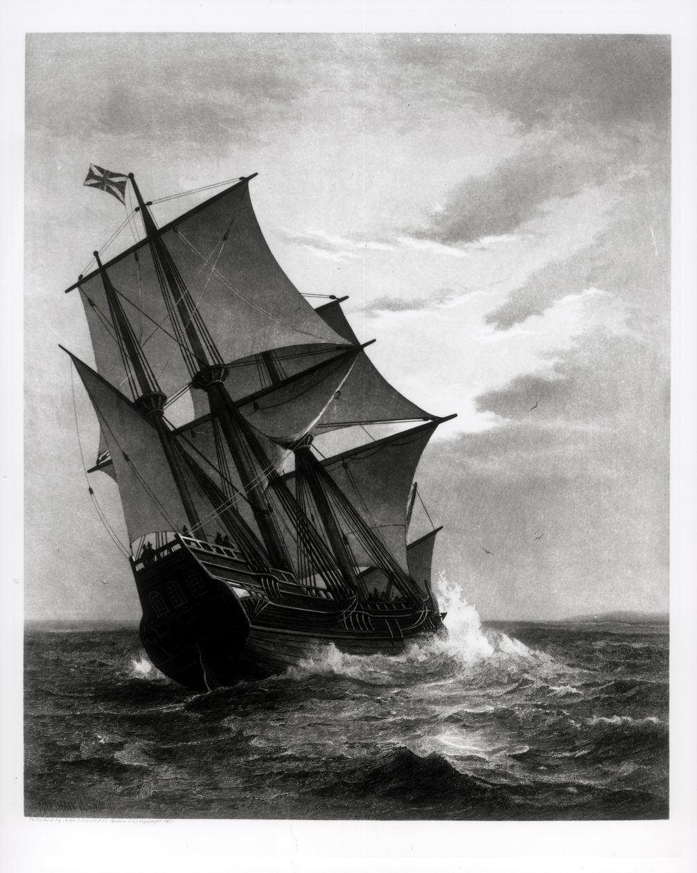 The Mayflower, ryté a hospoda. od Johna A. Lowella, Boston, 1905 od Marshall Johnson