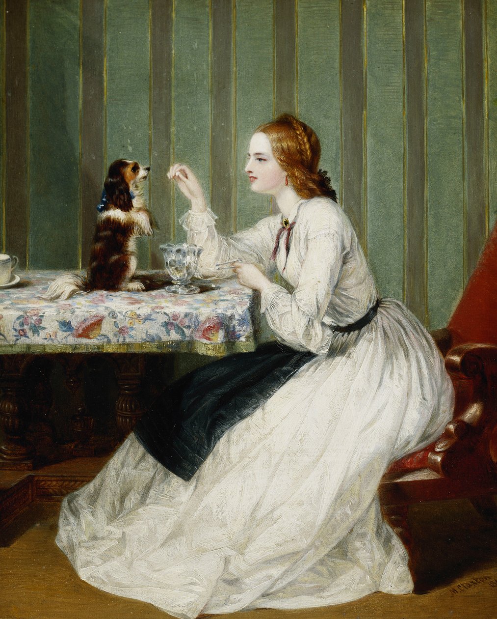 Dary s vděčností přijaté, 1862 od Marshall Claxton