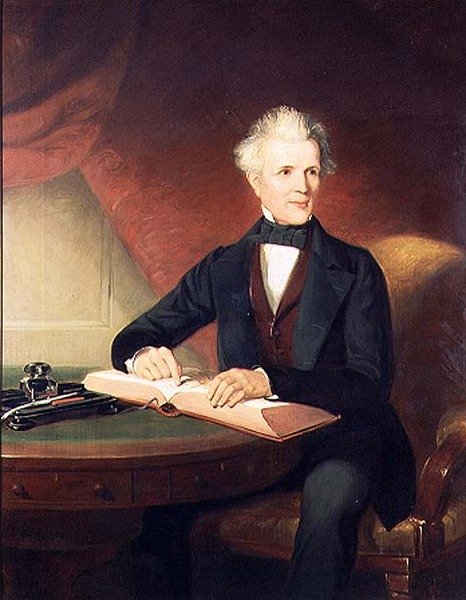 Portrét doktora Jamese Mitchella od Marshall Claxton