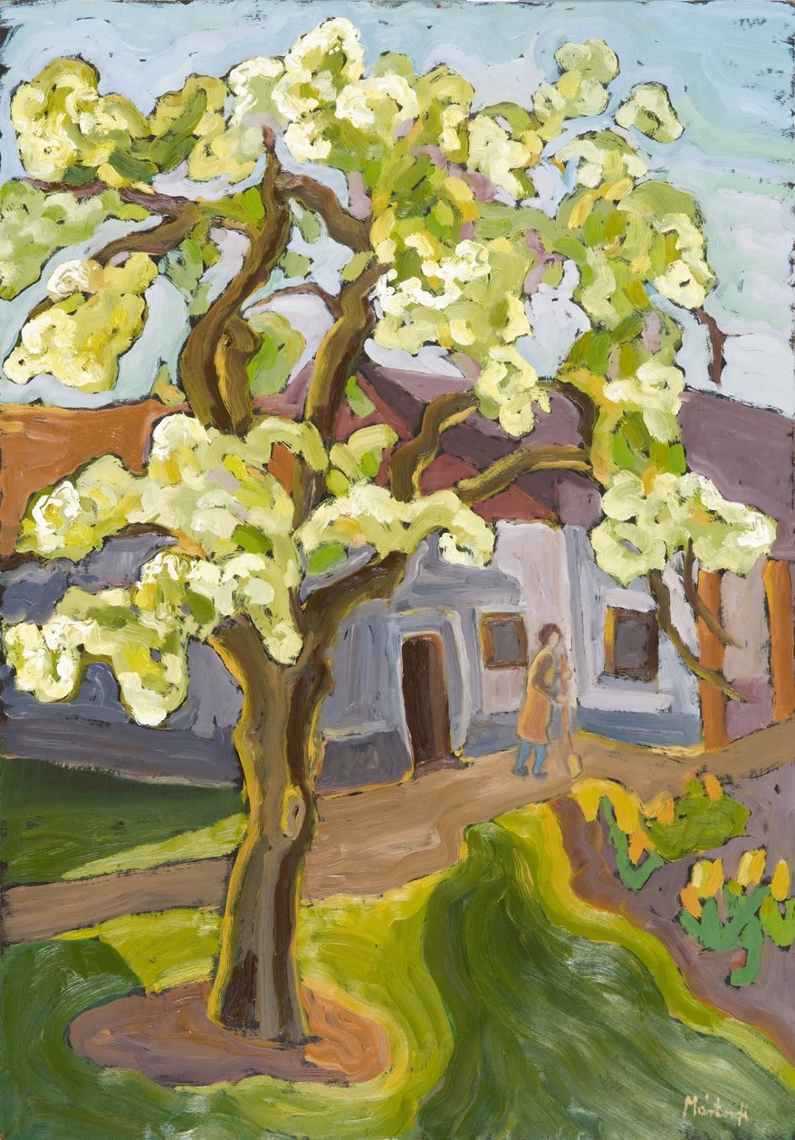 Kvetoucí hrušeň, 2008 od Marta Martonfi Benke
