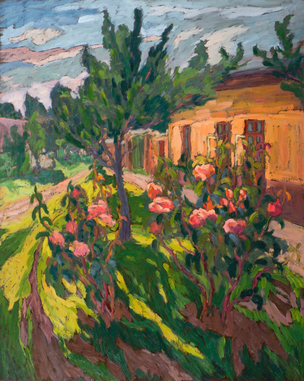 Růže na mém dvoře, 2012 od Marta Martonfi Benke