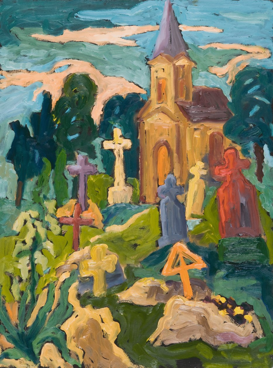 Hřbitov a kaple, 2005 od Marta Martonfi Benke