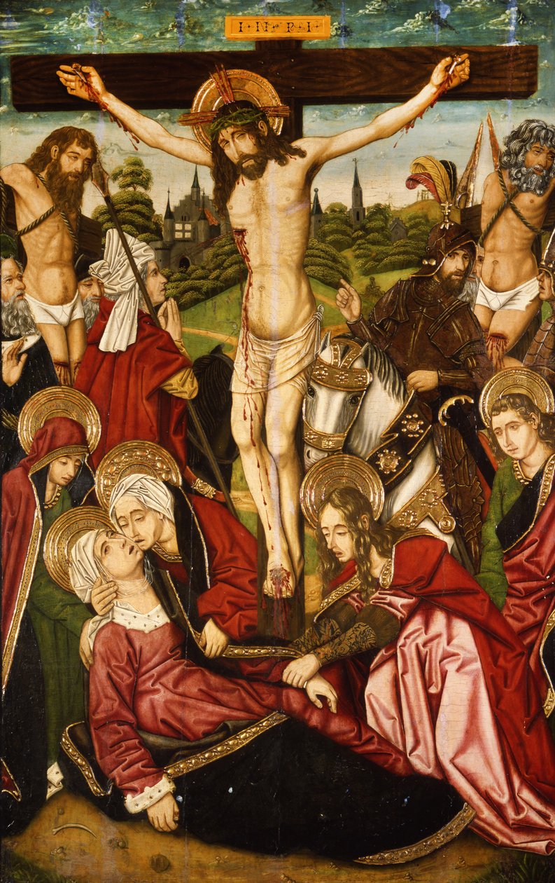 Ukřižování, c.1480-90 od Martín Bernat