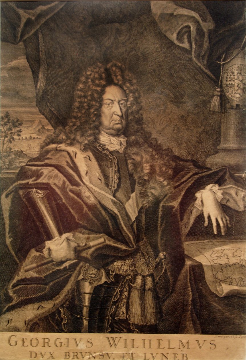 Jiří Vilém vévoda brunšvický a lüneburský od Martin Bernigeroth