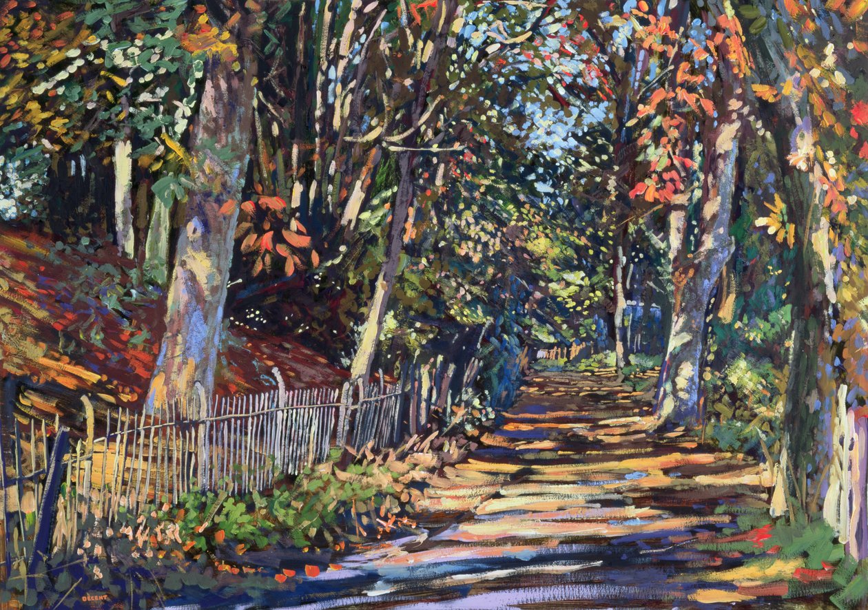 Autumn Light, 2000 (kvaš na palubě) od Martin Decent