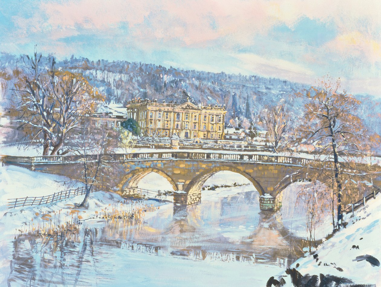 Chatsworth - Samota, 1995 (kvaš) od Martin Decent