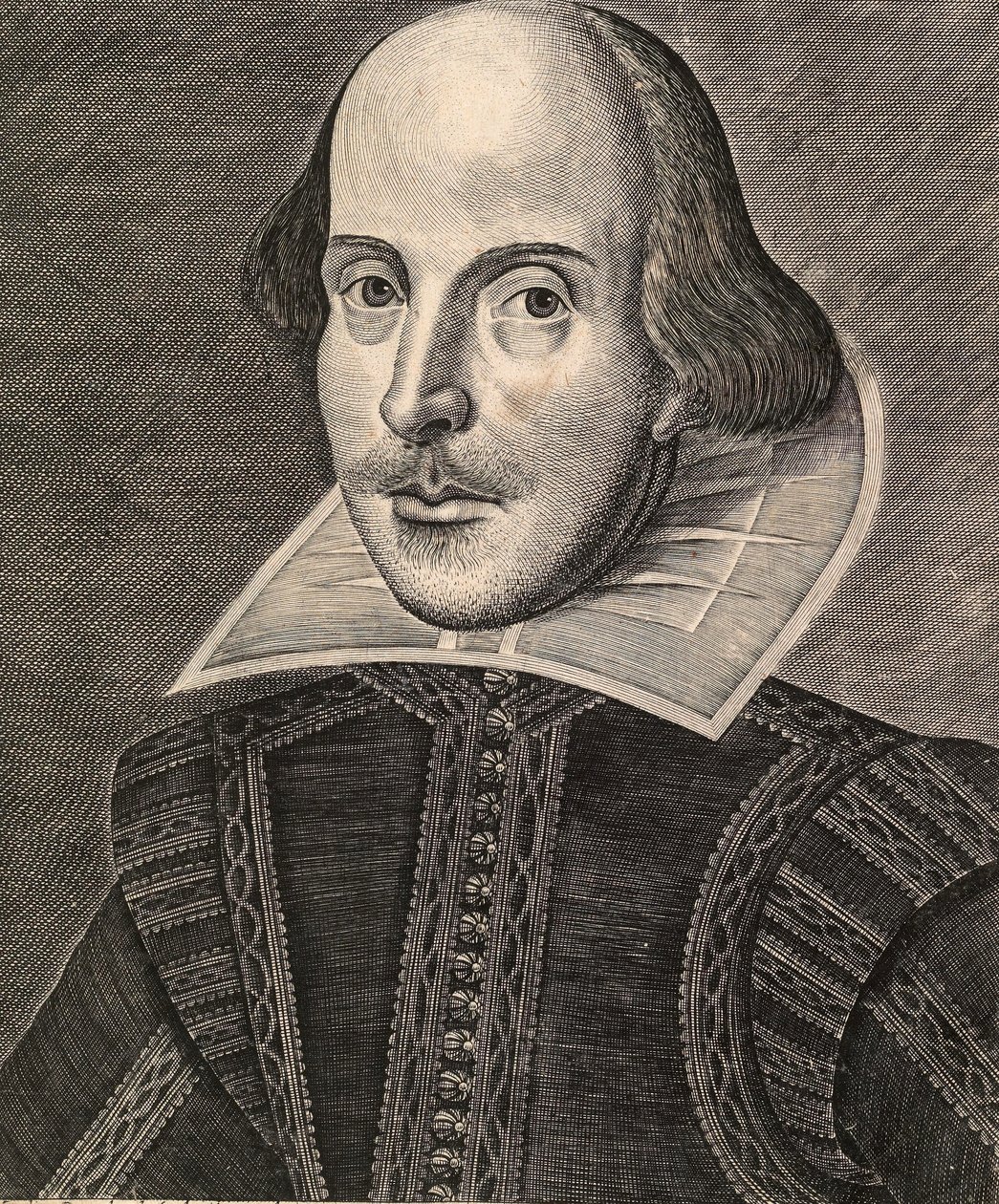 William Shakespeare od Martin, the elder Droeshout