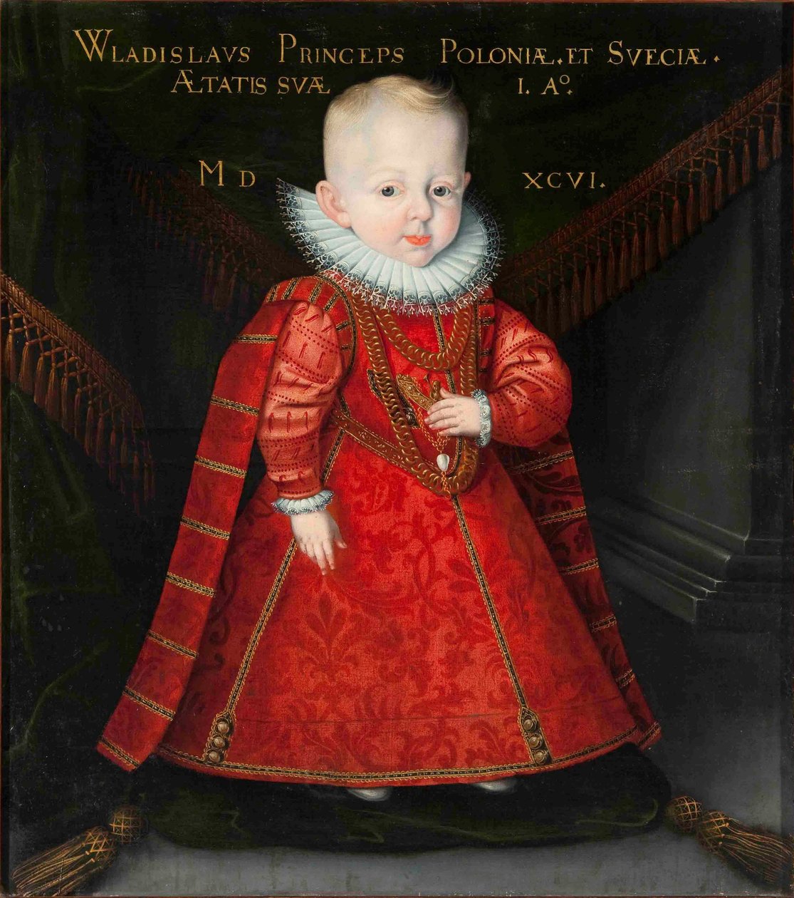 Portrét Władysława Vasy (1595-1648), syna polského krále Zikmunda III od Martin Kober