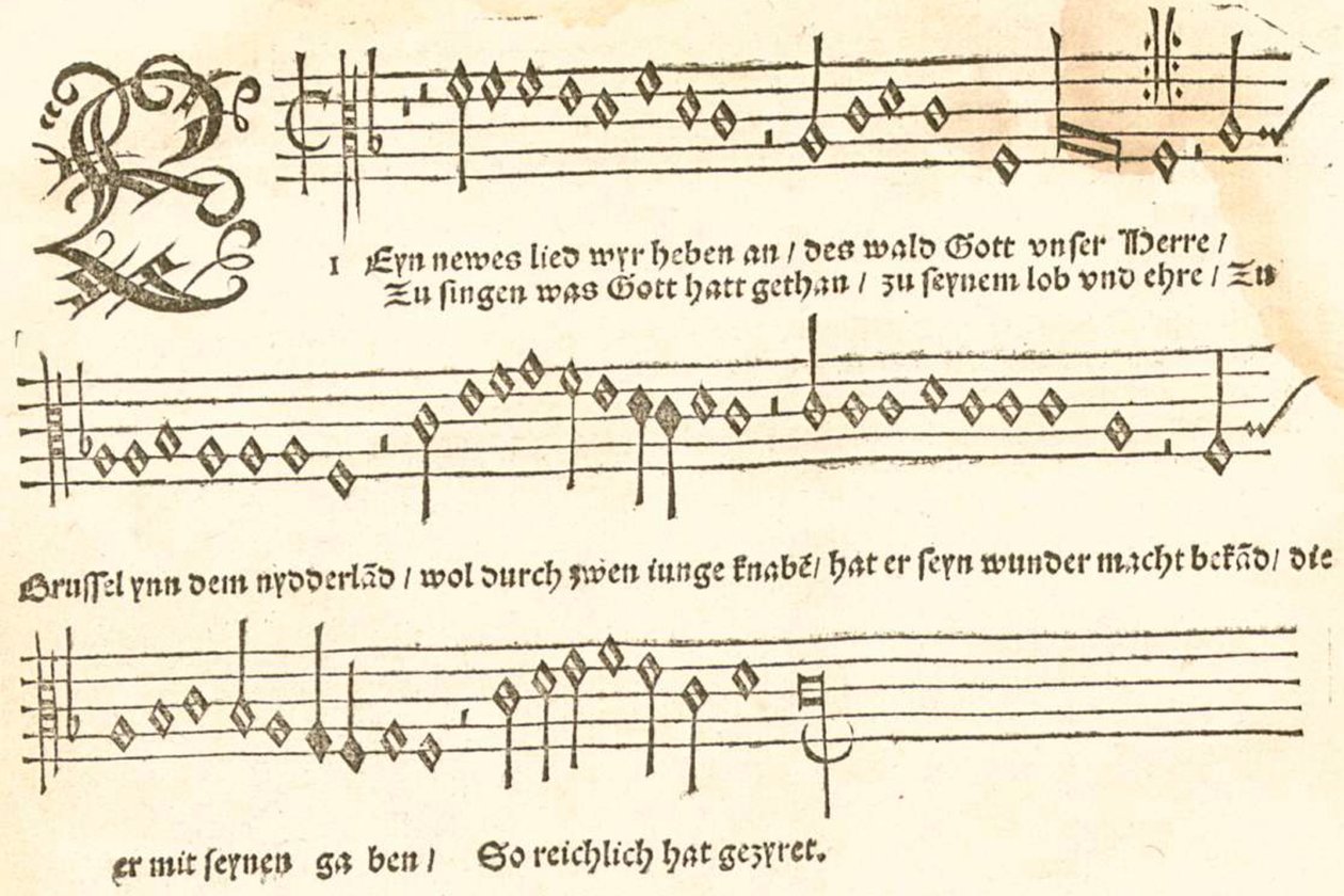 Nová píseň, kterou zvedáme od Martin Luther