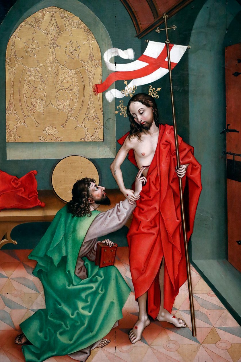 Nevěra svatého Tomáše od Martin Schongauer