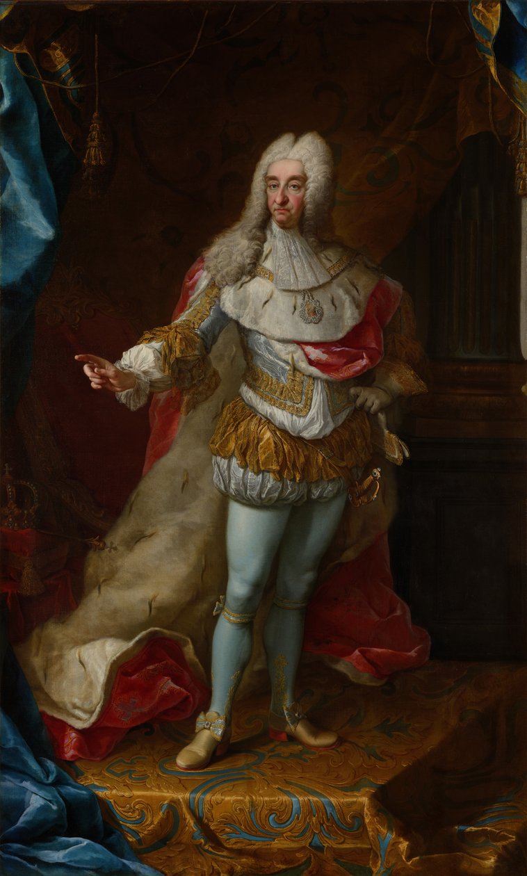 Vittorio Amedeo II ve Veličenstvu od Martin II Mytens or Meytens