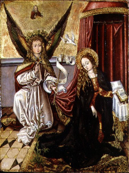 Zvěstování od Martin (follower of) Schongauer