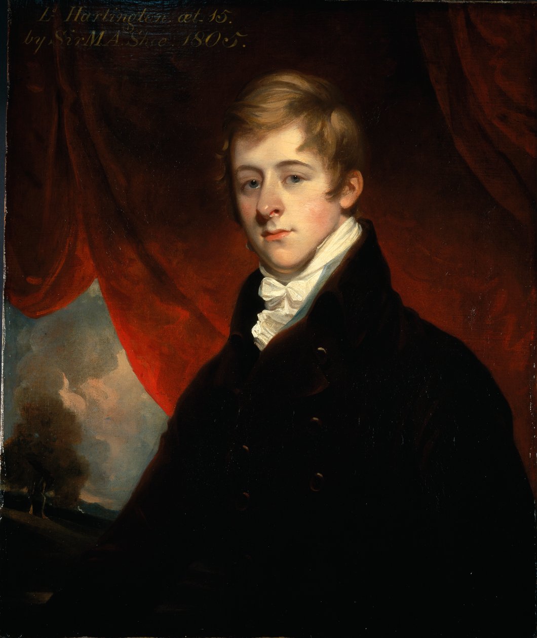Portrét Williama Cavendishe, když Marquess of Hartington od Martin Archer Shee
