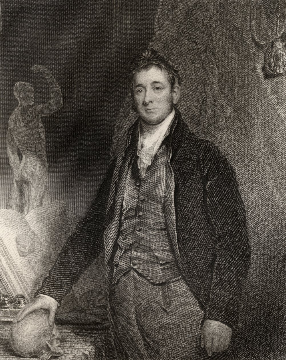 Sir Anthony Carlisle, rytina H. Robinsona, z knihy "The National Portrait Gallery, volume I", vydané kolem roku 1820. od Martin Archer Shee