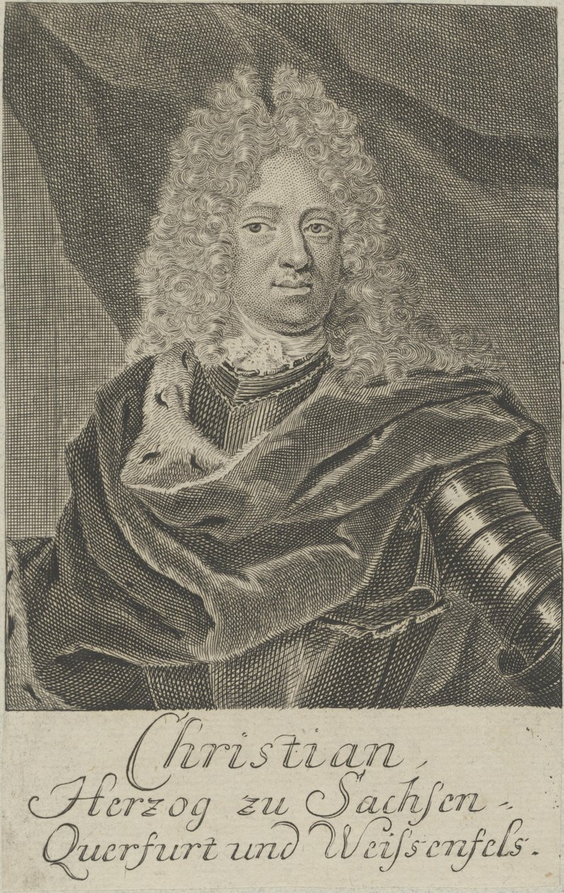 Christian von Sachsen-Weißenfels od Martin Bernigeroth