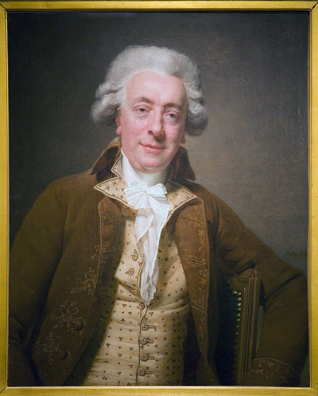 Claude Nicolas Ledoux (1736-1806), francouzský architekt, Olej na plátně od Martina Drollinga (1752-1817), Paříž, Musee Carnavalet. od Martin Drölling