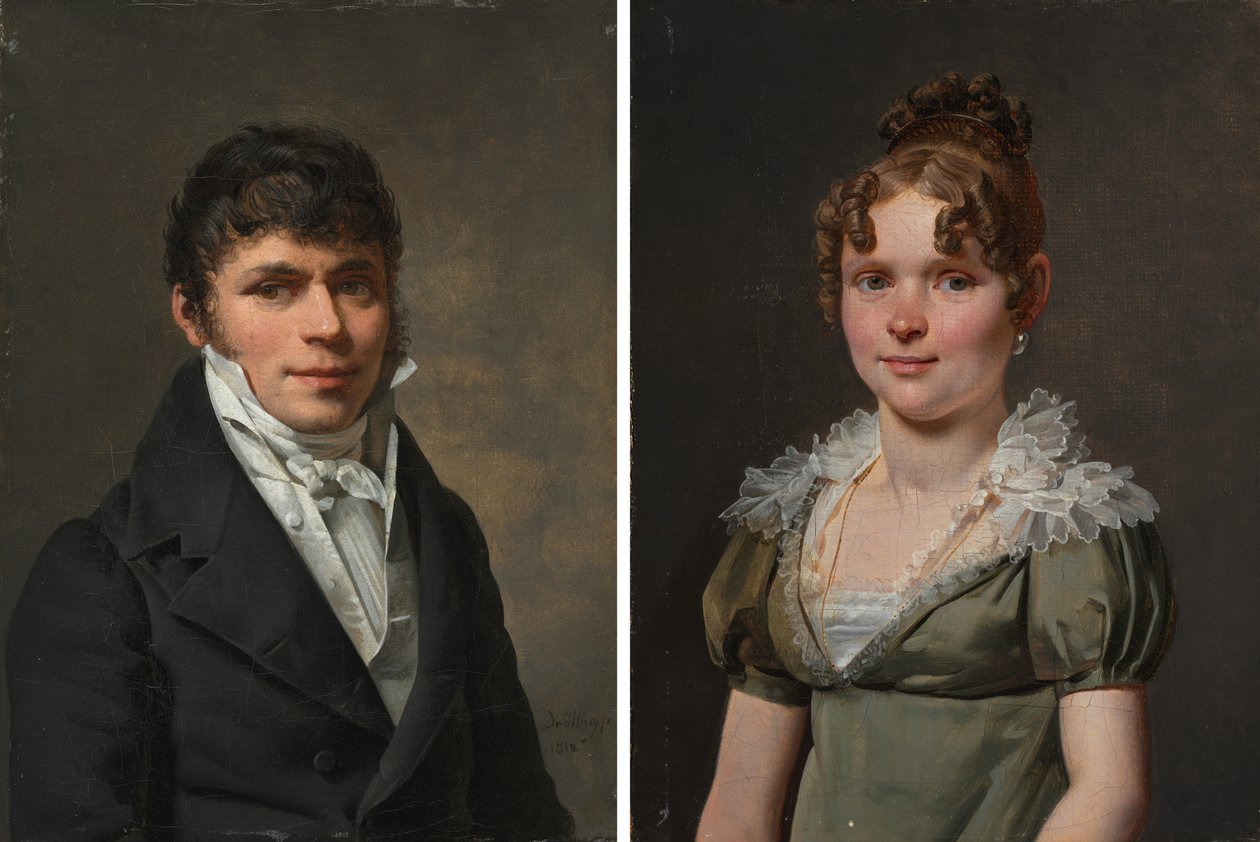 Nicolas Louis Faret a Madame Nicolas Louis Faret od Martin Drölling