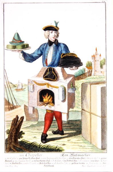 A Milliner (barevné lito) od Martin Engelbrecht