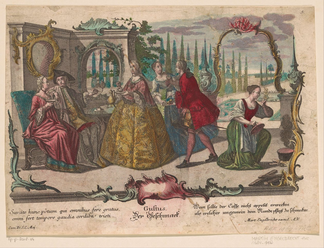 Chuť Gustus / Der Geschmack (název na objektu) Pět smyslů (název série) od Martin Engelbrecht