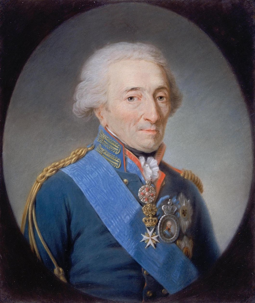 Portrét prince Nikolaje Ivanoviče Saltykova 1736-1816, 1807 od Martin Ferdinand Quadal