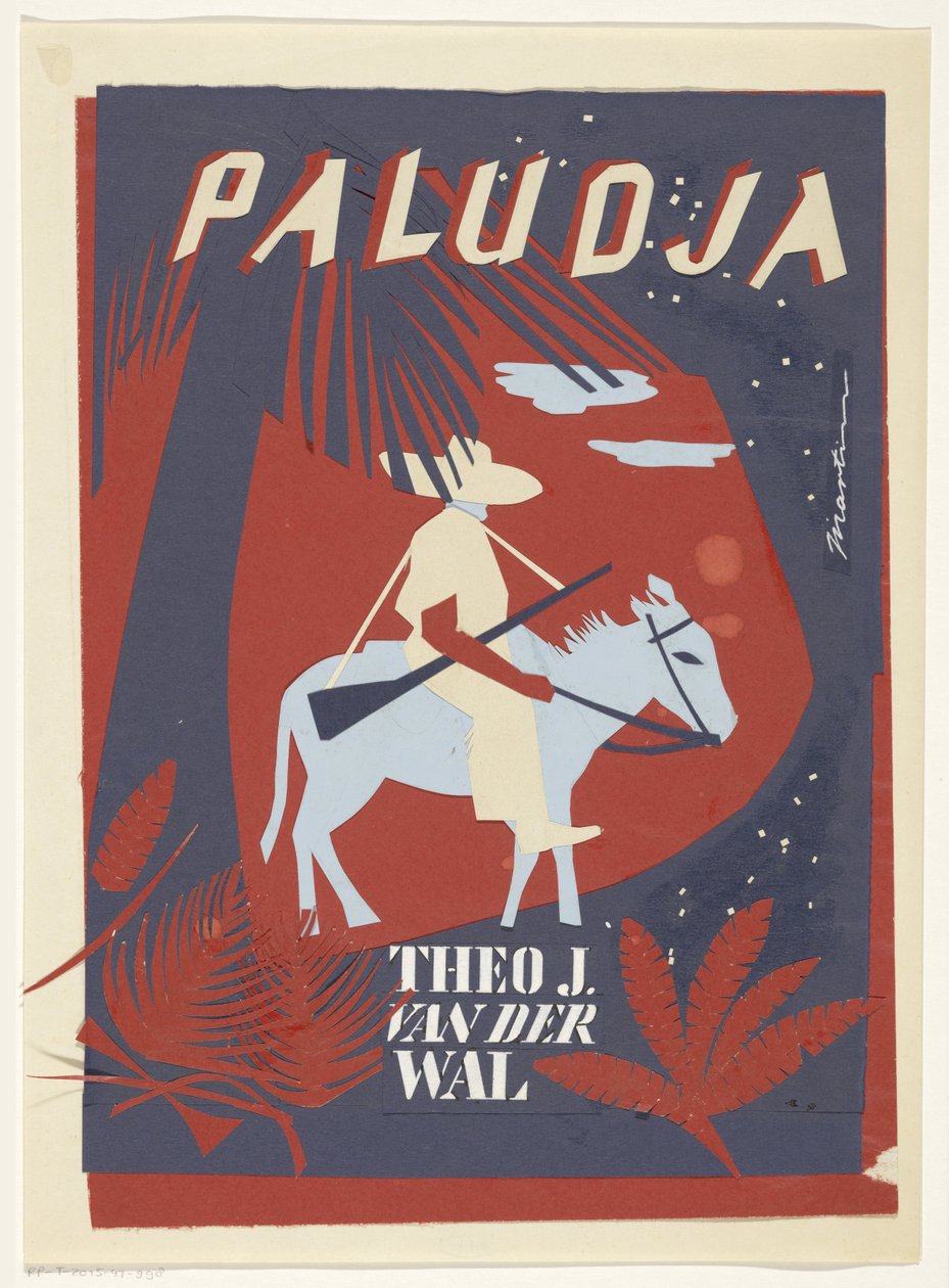 Design kapely pro: Theo J. van der Wal, Paludja, rok neznámý od Martin Horwitz (signed by artist)