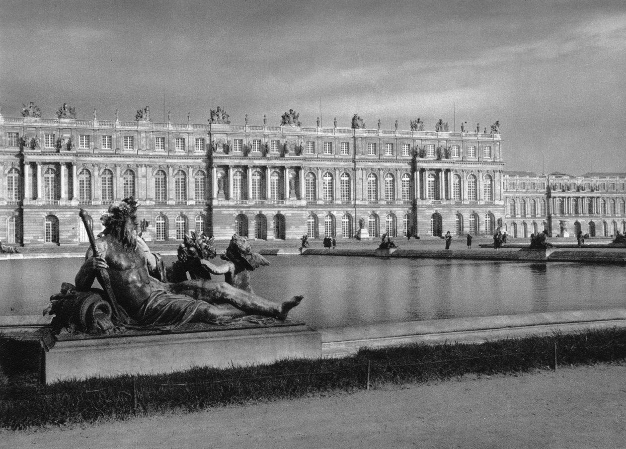 Palác ve Versailles, Francie, 1937 od Martin Hurlimann
