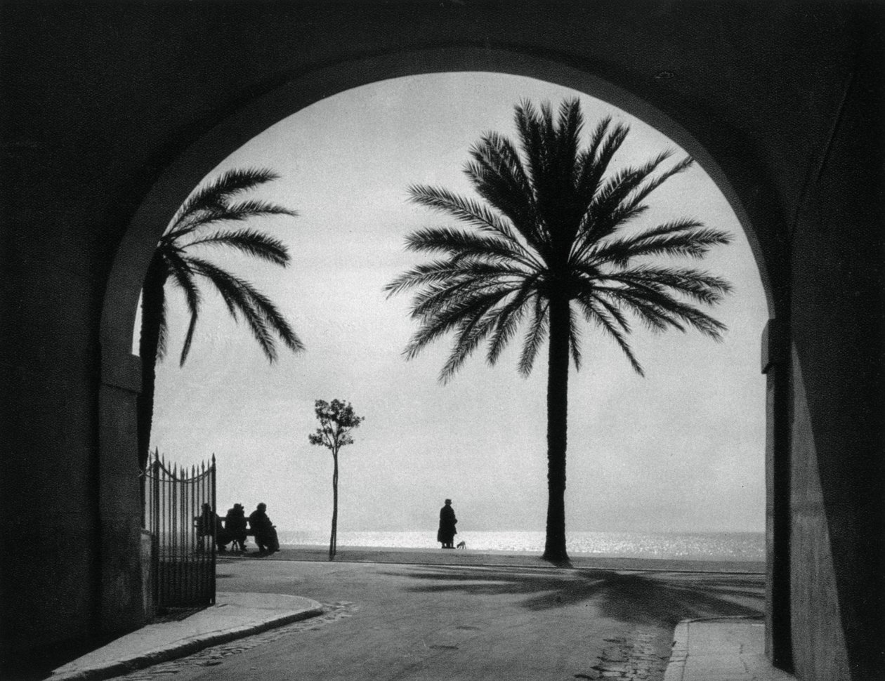 Nábřeží Spojených států, Nice, Francie, 1937 od Martin Hurlimann