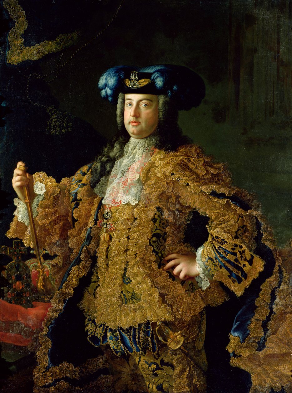 František I. (1708-65) císař Svaté říše římské a manžel císařovny Marie Terezie Rakouské (1717-80), od Martin II Mytens or Meytens