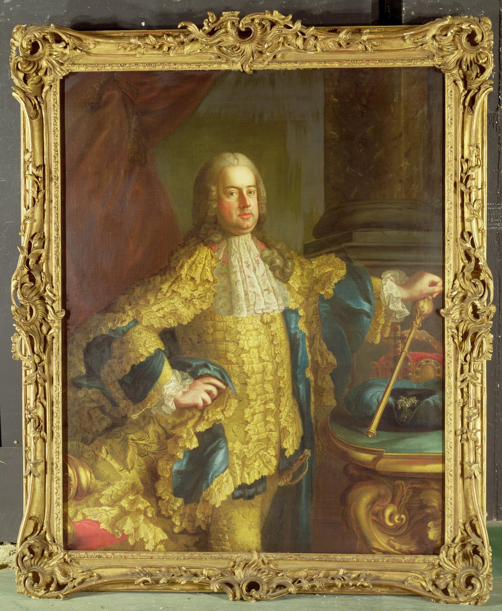 Portrét císaře Františka I. (1708-65) od Martin II Mytens or Meytens