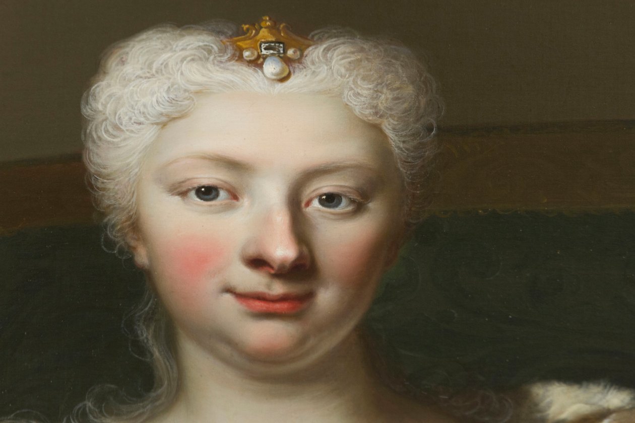 Portrét Polyxeny od Martin II Mytens or Meytens