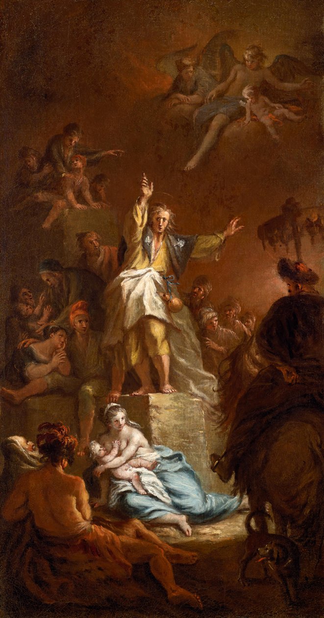 Kázání apoštola Jacoba Maiora od Martin Johann Schmidt