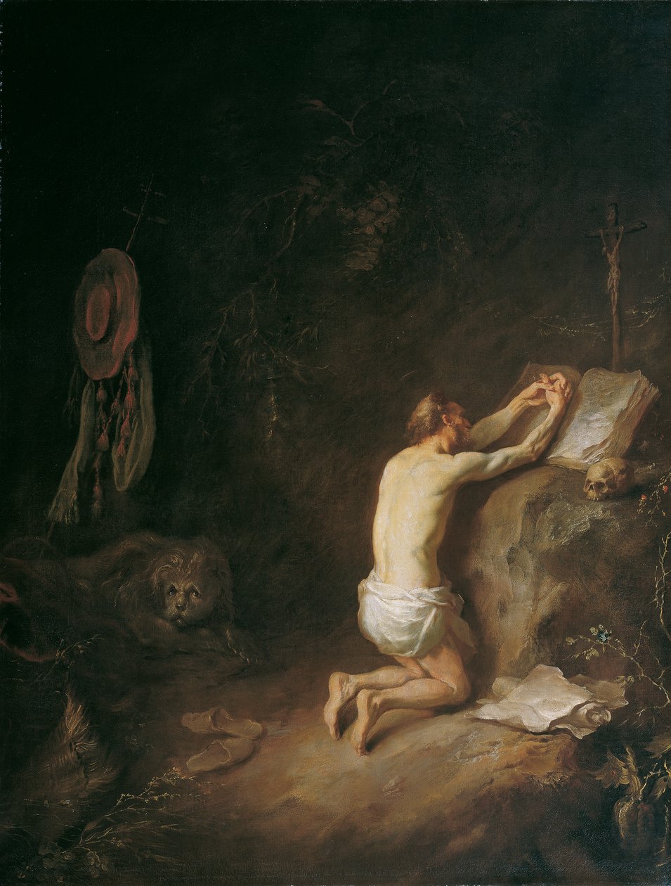 Svatý Jeroným od Martin Johann Schmidt