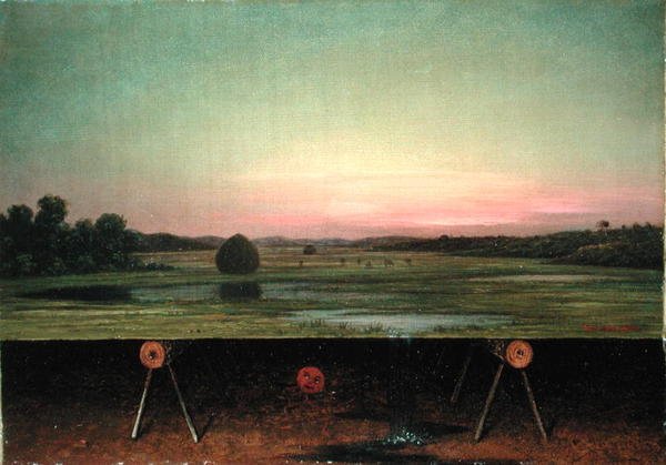 Gremlins ve studiu, II (olej na plátně) od Martin Johnson Heade