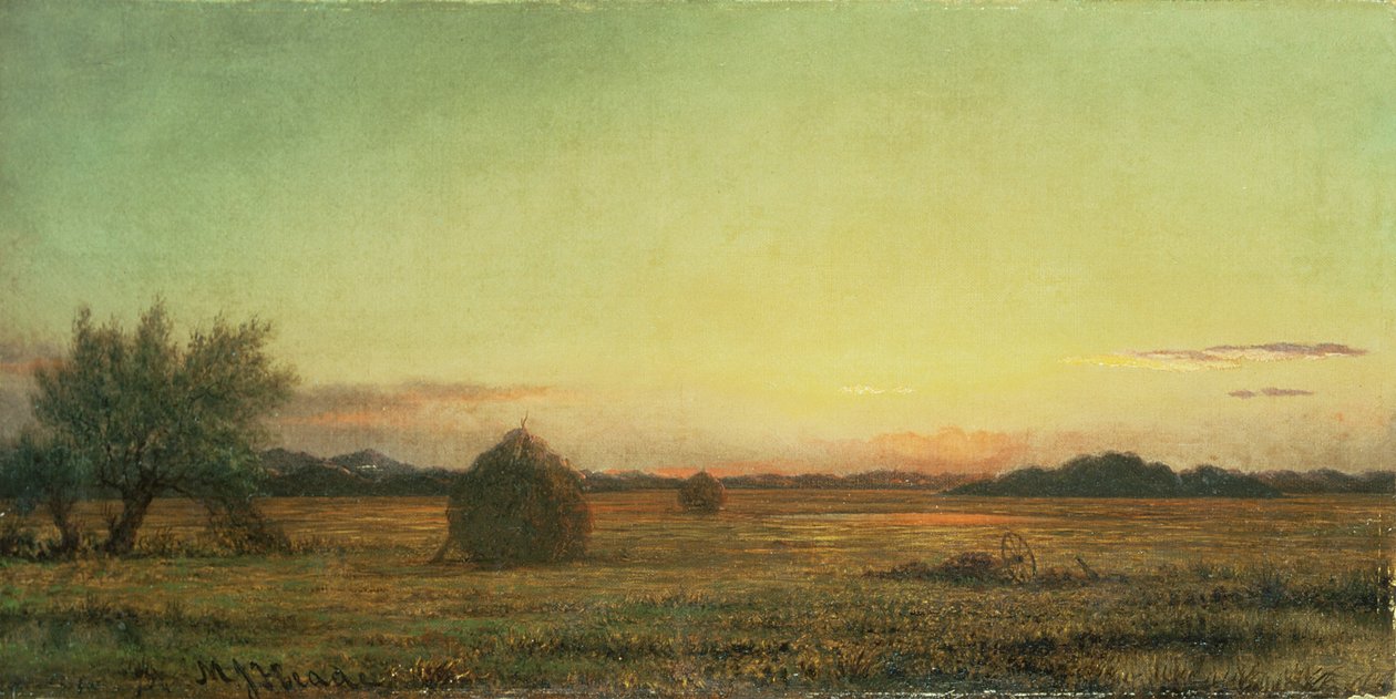 Jersey Meadows od Martin Johnson Heade
