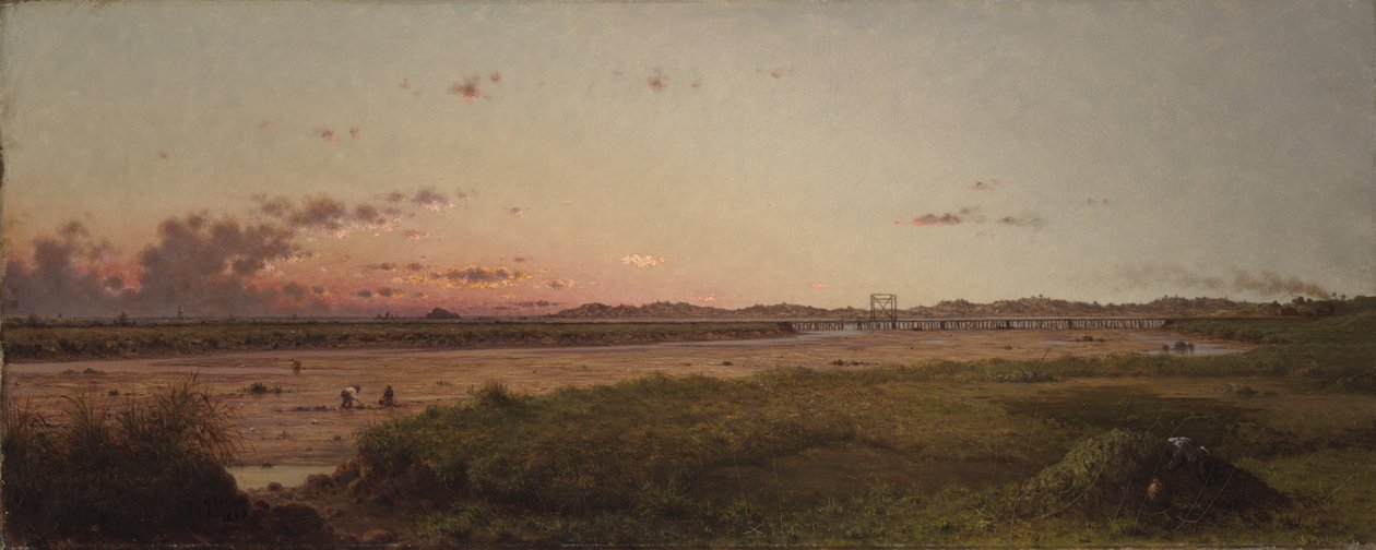 Lynn Meadows, 1863 od Martin Johnson Heade