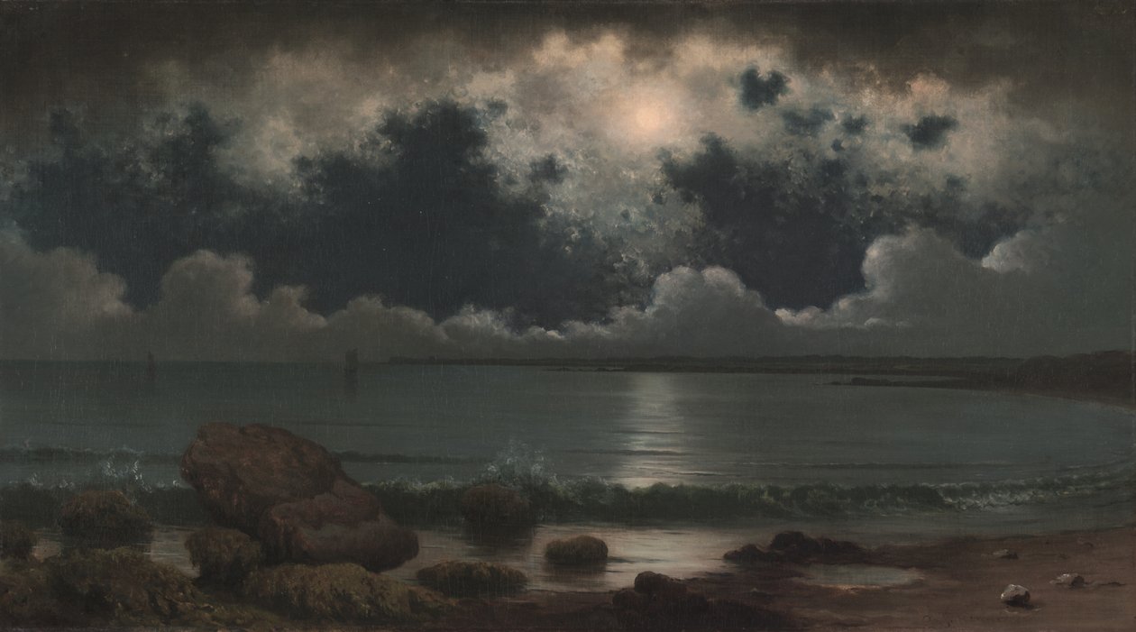 Point Judith, Rhode Island, 1867-1868. od Martin Johnson Heade