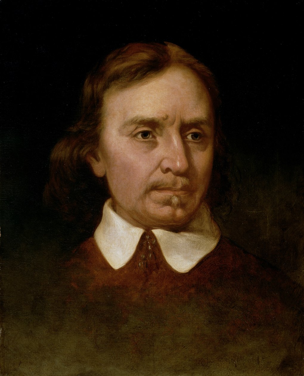 Portrétní studie Olivera Cromwella (1599-1658) od Martin Johnson Heade