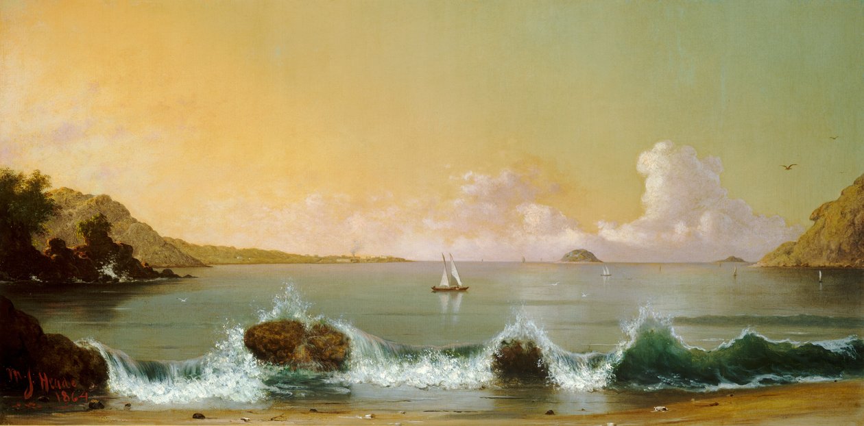 Rio de Janeiro Bay, 1864. od Martin Johnson Heade