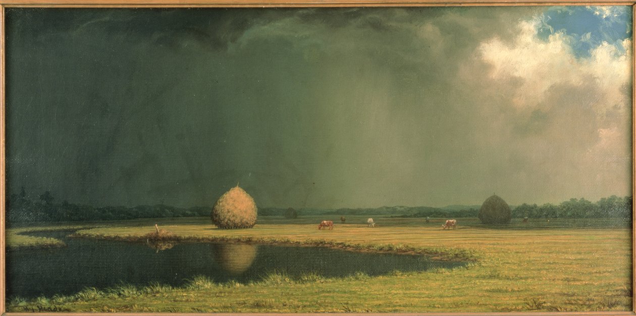 Seno ze slaných močálů, asi 1865 (olej na plátně) od Martin Johnson Heade