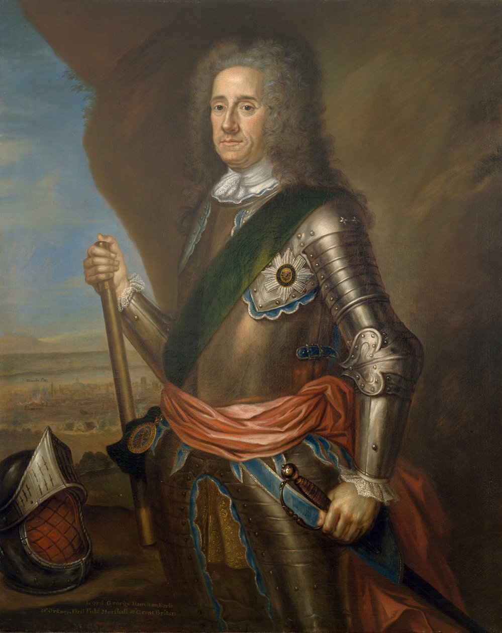 Lord George Hamilton (1666-1737) hrabě z Orknejí, kolem 1736 (viz také 150350) od Martin Maingaud