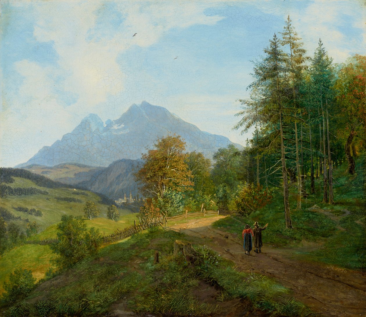 Krajina poblíž Berchtesgadenu od Martin Martin