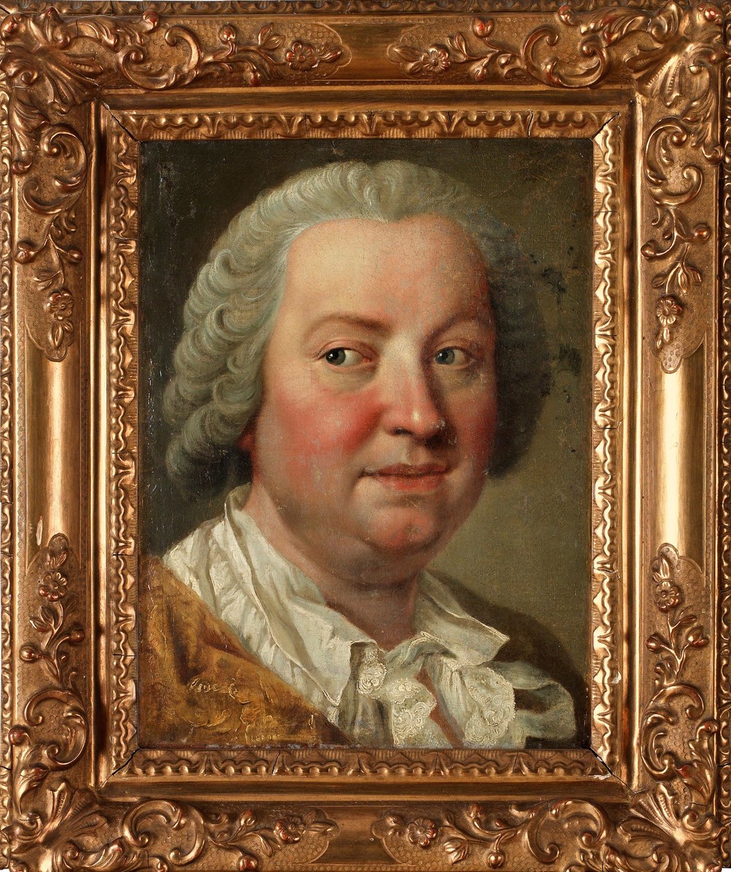 Autoportrét - Obraz Martina van Meytense mladšího (1695-1770), olej na plátně, 36x26,5 cm - Autoportrét, Olej na plátně Martina van Meytense mladšího - soukromá sbírka od Martin Meytens the Younger