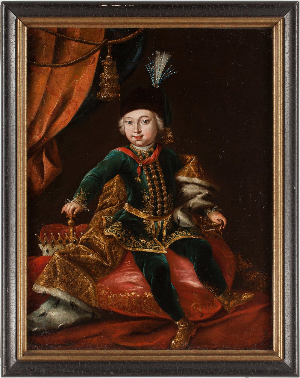 Portrét císaře Josefa II jako dítěte od Martin Meytens the Younger