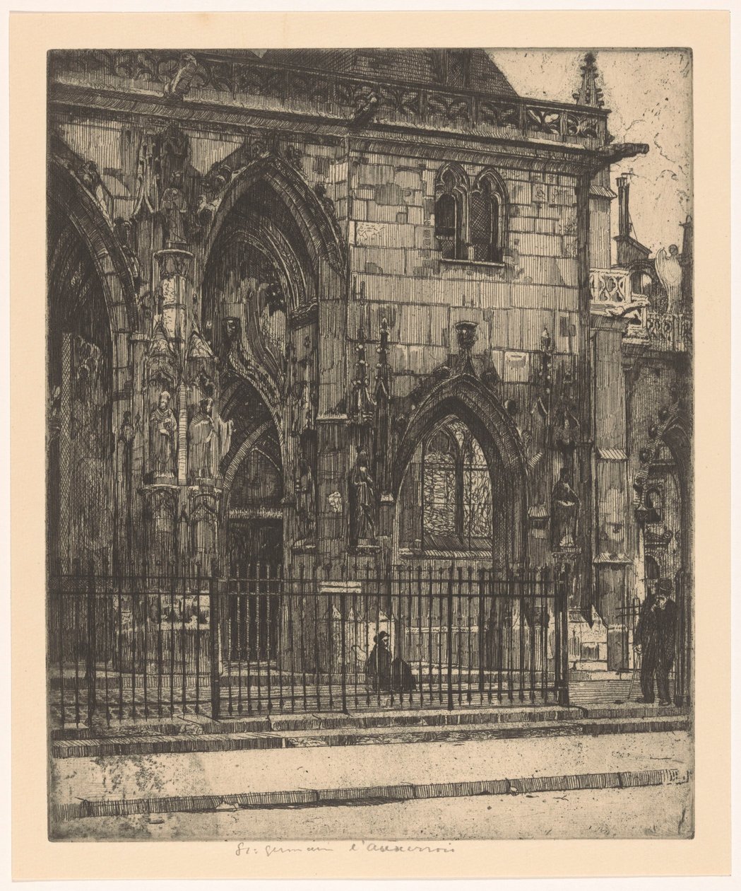 Fasáda Saint-Germain-l