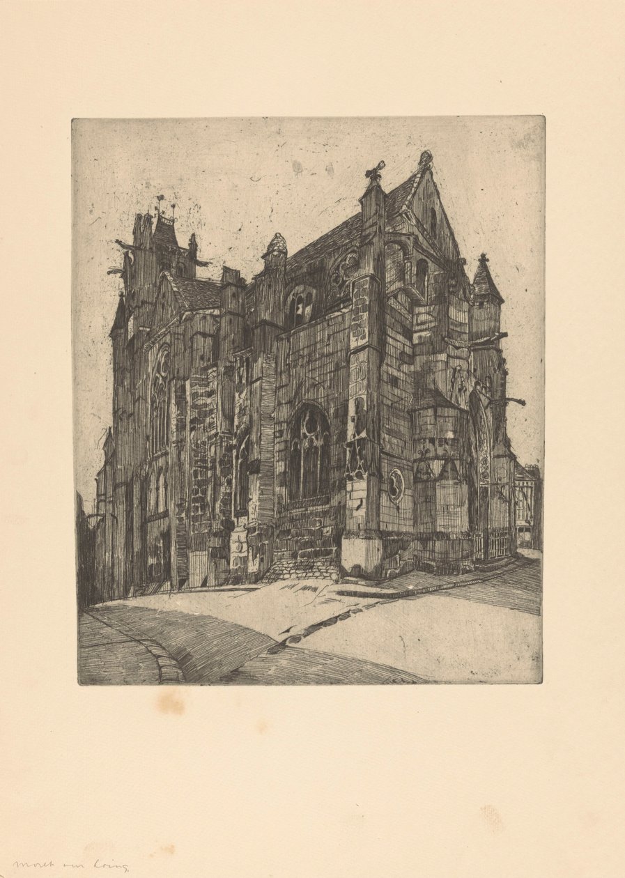Panny Marie z Moret-sur-Loing od Martin Monnickendam