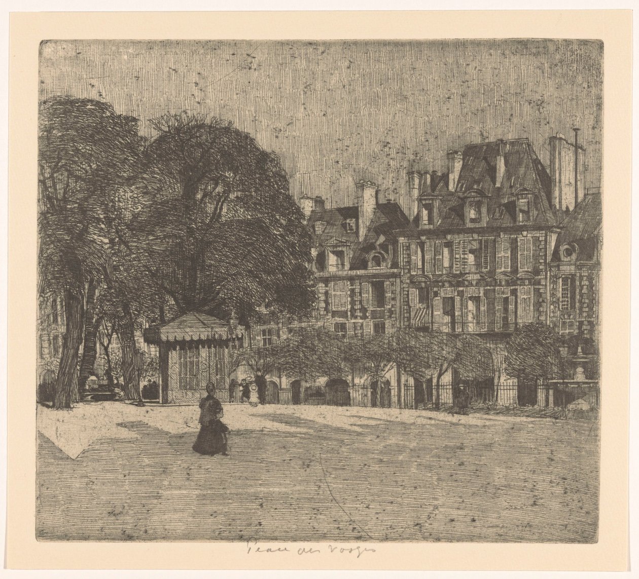 Place des Vosges v Paříži od Martin Monnickendam