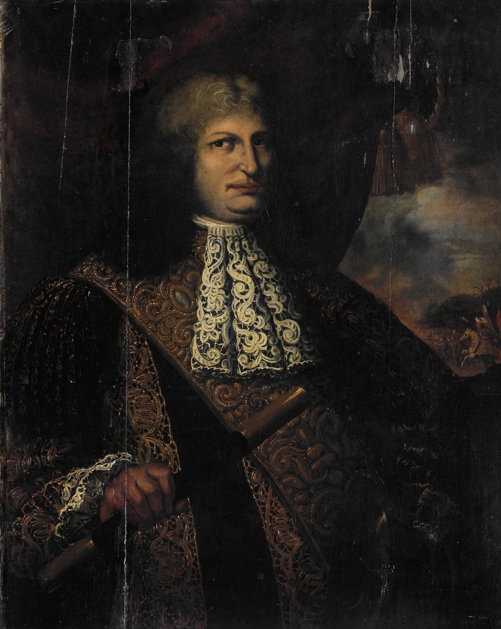 Portrét Cornelis Speelman, generální guvernér Nizozemské východní Indie od Martin Palin (attributed to)