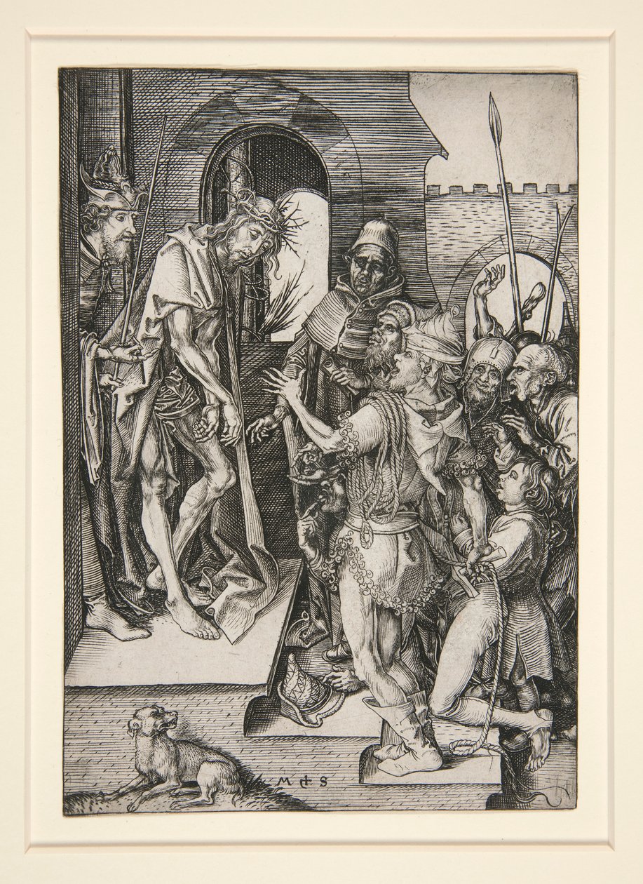 Kristus představený lidem (Ecce Homo) od Martin Schongauer